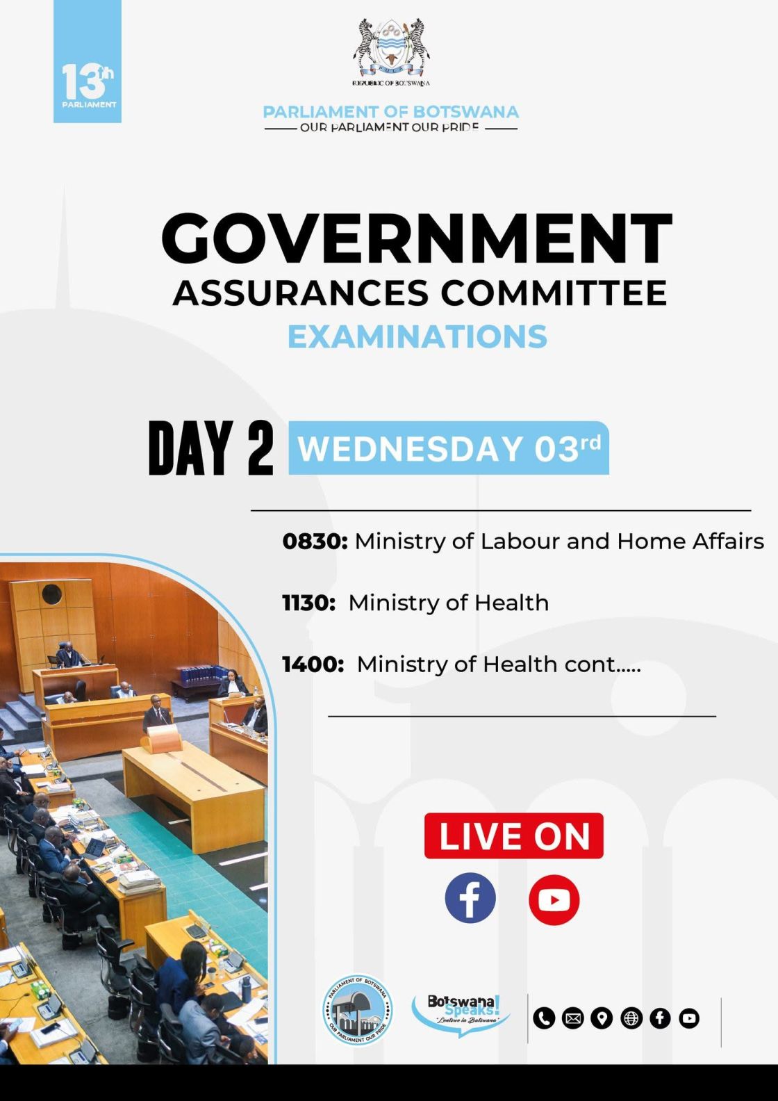 GOVERNMENT ASSURANCES COMMITTEE